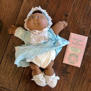 Cabbage Patch Kid Preemie! - black baby girl & original birth certificate